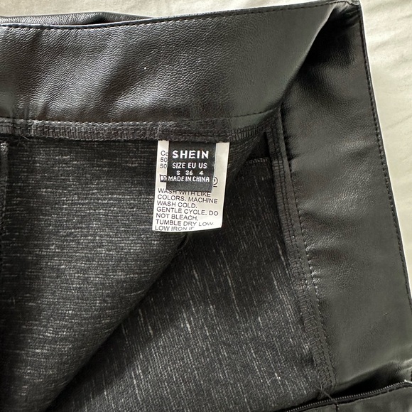 Shein Leather Skirt - Picture 5 of 5